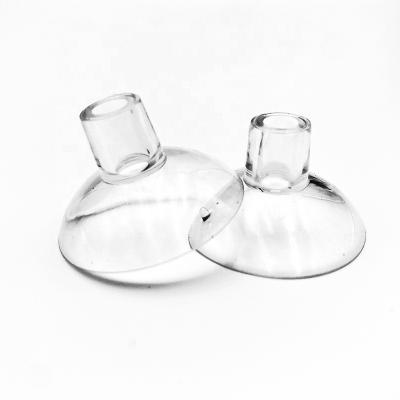 China New Desgin 30mm Transparent Window Decoration Small Suction Cup With Hook For Christmas for sale