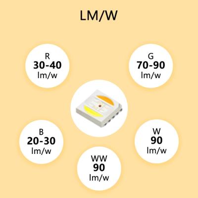 China INGAN LEARNEW High Power Custom Multi Chips 2.5W RGBWW 3000K/6500K/6000K Quality 6064 LED SMD for sale