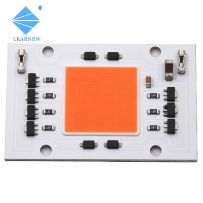 China INGAN 220V AC 50W Full Spectrum Chip 380nm-780nm COB Led Flip Chip DOB Led Module Custom 30w 50w COB For Plant Grow Lights for sale