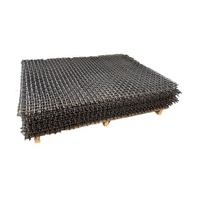 China High Carbon Steel Crimped Woven Wire Mesh / Plain Weave Vibration Screen Mesh for sale