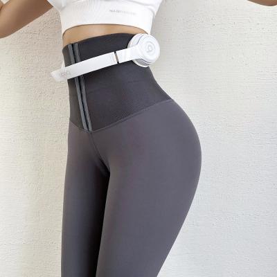 China Latest Design Hot Selling Antibacterial Slimming Solid Breathable Butt Lifter Belly Pants Shaper Waist Trainer Gaiters for sale