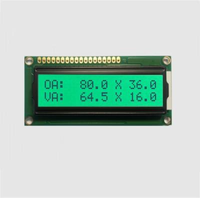 China 3 days lead time 2.6 inch rgb customized 2x16 rgb backlight alphanumeric lcd display with 3v rgb 2.6 backlight 1602 inches for sale