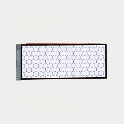 China 7 Method 172 Large Size Segment Display Panel Va Panel LCD Screen Static Glass Metal Driving Terminals 394.0x253.7mm for sale