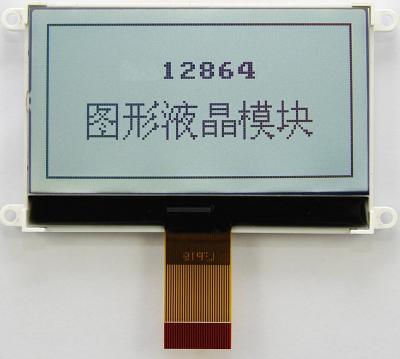 China Graphic Tooth 128x64 LCD Module 2.9 Inch 128X64 Dot 128x64 FSTN 128 x 64 Dot Matrix 8 Bit Parallel SPI Serial Tooth LCD Display 70.0(H)X37.0(V)mm for sale