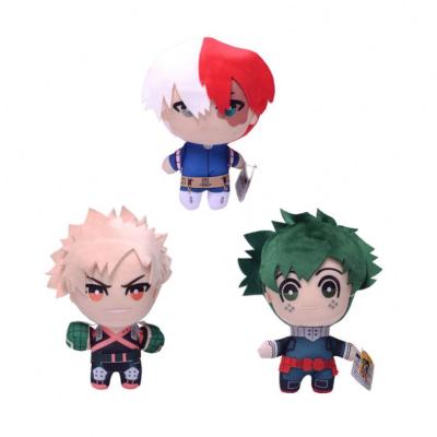 China Fasion Anime 15Cm My Hero Academia Plush Stuffed Toy Keychain Custom Toys Kids Kids for sale