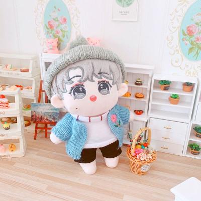 China Fasion 20Cm Baby Idol Doll Anime Soft Plush Pillow For Children for sale