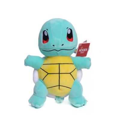 China Fasion 20Cm Anime Cartoon Elves Pet Squirtle Stuffed Doll Ornaments Birthday Gift for sale