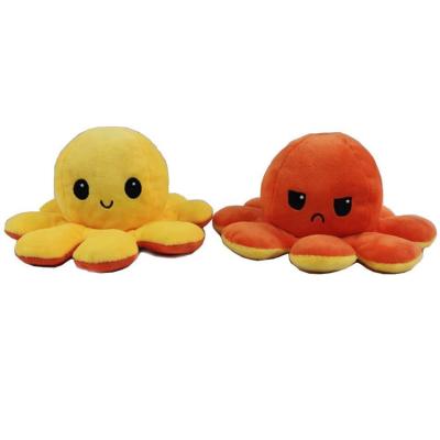 China stuffed & Cute And Soft Stuffed Animal Plush Octopus Puppet With Realistic Expression PP Cotton Best Toy For Kids for sale