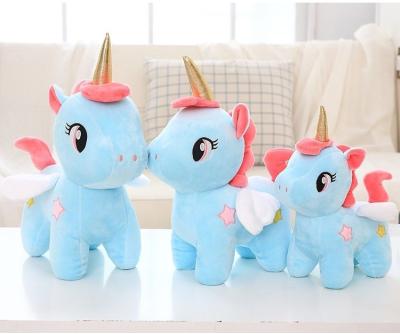 China Fasion 20Cm Unicorn Doll Animals Plush Toy Cushion Pillow Birthday Gift for sale