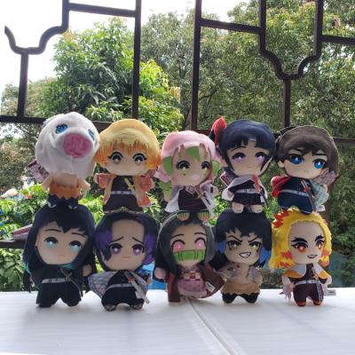 China Fasion 15cm Japan anime plush figure Demon Slayer plush toy custom stuffed Kimetsu no Yaiba plush dolls for gifts for sale