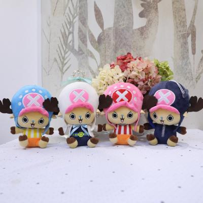 China Fasion 20cm Anime Chopper Plush Stuffed Doll Toy Kawaii One Piece Cute Soft Children Lovely Sits Gift Kids Birthday for sale