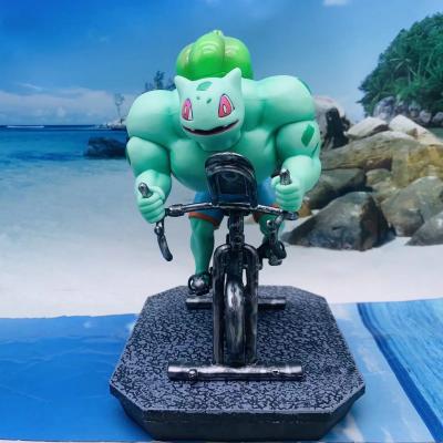 China MODEL TOY Newest 17cm Fitness Charmander Squirtle Builbasaeured GK Action Figure Statue PVC Figure Bodybuilding Collectible Gift Toy for sale