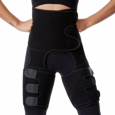 China Antibacterial Fitness Sweating Adjustable Hip Waist Support High Waist Slim Legs Lift Belt for sale