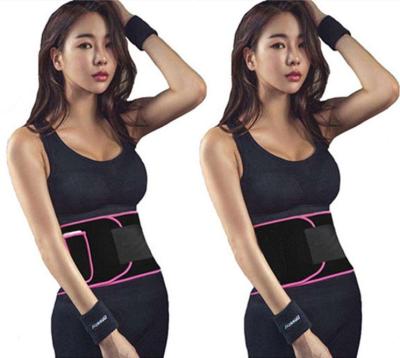 China New Style Hot Sale Adult Adjustable Custom Sports Colorful Fitness Waist Sweat Belt for sale