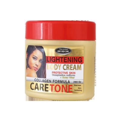 China OEM Africa Organic Brightening Black Skin Whitening Cream CARE TON Lotion Brightening Whole Body Sale Factory for sale