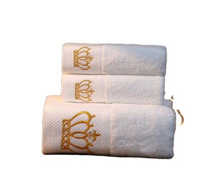 China Manufacturer cotton embroidery towel face towel face towel logo child safe custom made bath towel for sale