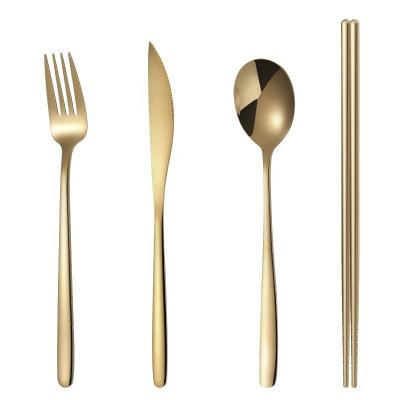 China Viable Hot Sale Good Quality Stainless Steel Cutlery Set Spoon And Knife Fork Flatware Set For Restaurant for sale