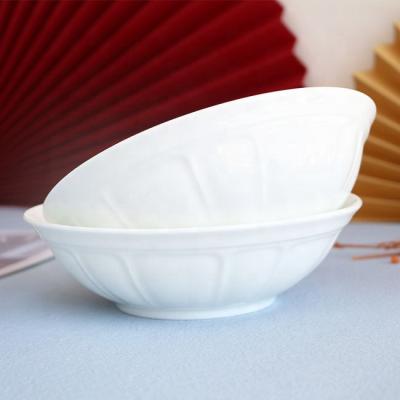 China Manufacturers Disposable 4.5 Inch White High Quality Logo Soup Rice Ceramic Bowl Custom Made 5 Inch Bone China Modern Design White for sale