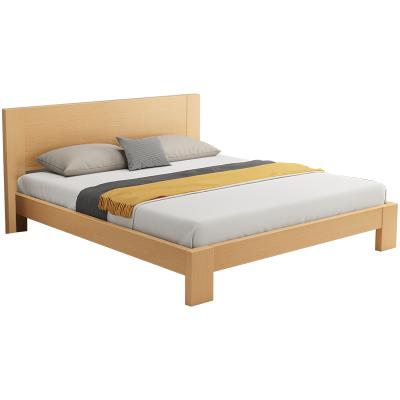 China Contemporary Bed Frame Beech Freebie Sturdy And Durable Solid Wood Frame for sale