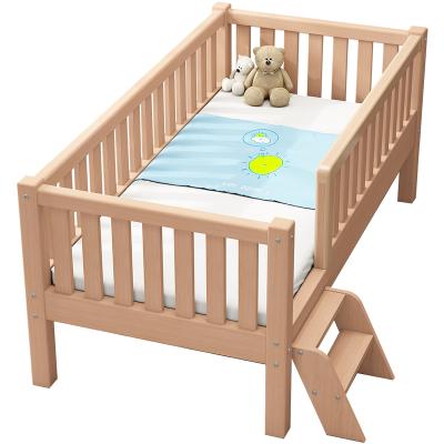 China FOLDS DOWN FOR SLEEP STORIES Solid Pine Wood Slats Snuggle Safe Sleep Bed Cushions Child Cribs Health Railing Sofa Bed Pads for sale