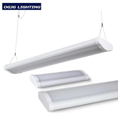 China OGJG Modern LED Suspended Fixture 40 Watt 4000K White Dimming Desk Hanging Linear Pendant Light for sale