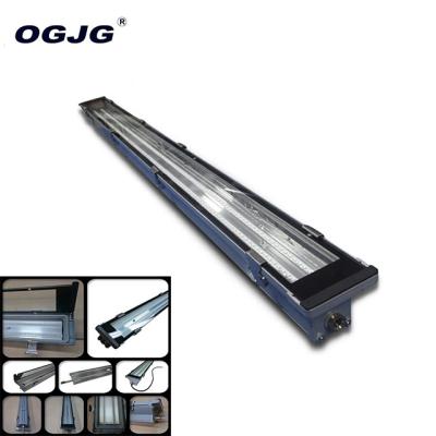 China Office OGJG IP67 Garage Racking LED Batten Aluminum Dimming Tri-proof Light for sale