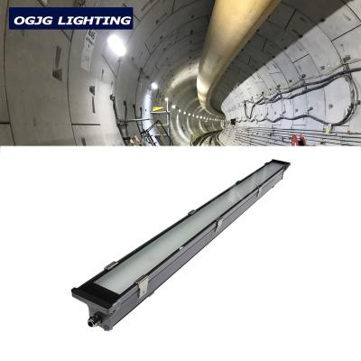 China OGJG Tunnel IP67 36w Led Triproof Light T8 Tube Waterproof Lamp Tri Linear Proof Fixture for sale