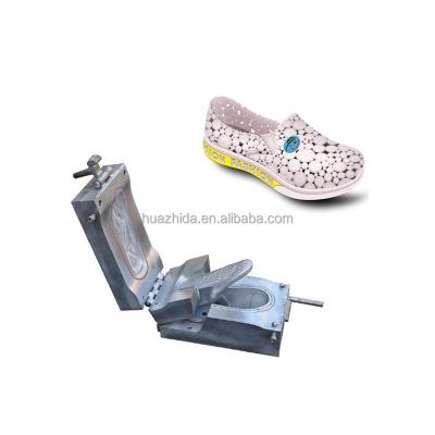 China HUAZHIDA PVC servo control sports aluminum mold shoe molds precision shoe plastic injection molding for sale