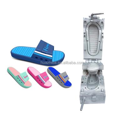 China Aluminum Cheap Price HUAZHIDA Slipper Mold PVC Shoe Mold Full Air Blow Mold for sale