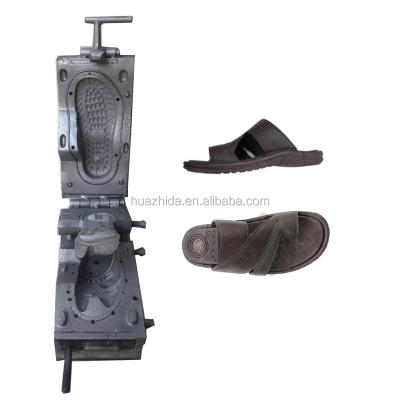 China Injection Shoe Molding Servo Drive Shoe Mold Slipper Mold Mens Sandal Mold PVC Injection Shoe Molding for sale