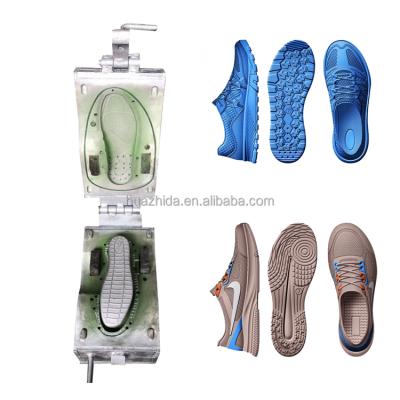 China Wholesale High Precision China Making Single Color Air Sport Shoe Blowing Molds Mold For PVC for sale