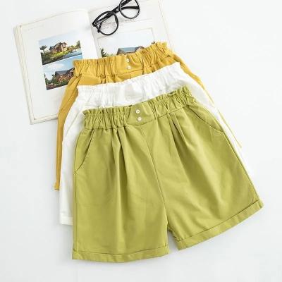 China Breathable Girls Shorts New Summer Children's High Waist Loose Shorts Girls Casual Pants P6029 for sale