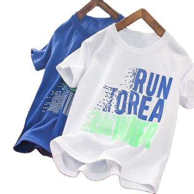 China P6310 Boys Summer T-shirt Boys Wear Breathable Short Sleeve Quick-Drying Children's Loose And Thin Casual Top for sale