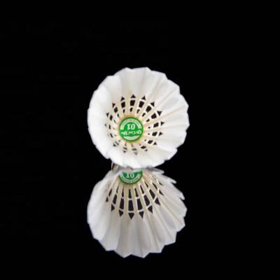 China Professional Tournament QiCaiYu Duck Feather Shuttlecock Class A Good Quality Badminton For Professional Tournament for sale