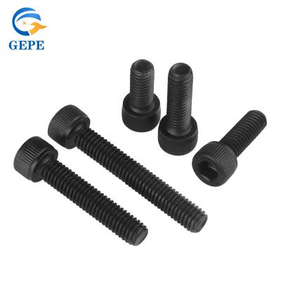 China DIN912 Nozes e parafusos preto Hexagon Socket parafuso liga Hexagon Socket Head Cap parafuso Hex parafuso à venda