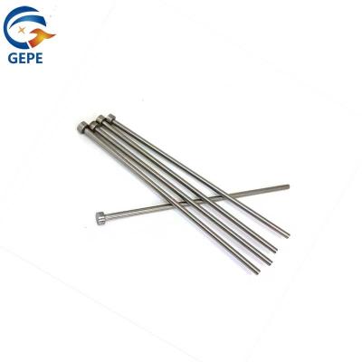 China Duurzaam S136 SUS304 Vorm Ejector Pin Roestbestendige hardheid HRC30-35 Voor stempelen Te koop