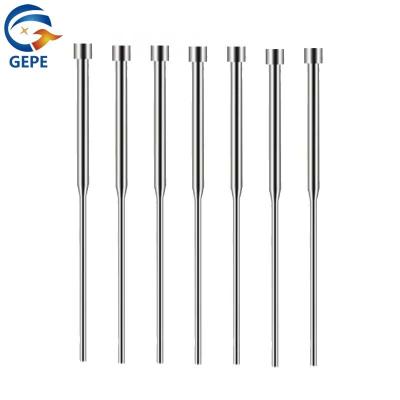 China Precision Mould Ejector Pin Double Section / Straight Ejector Pin Hoogtemperatuurbestendige Te koop