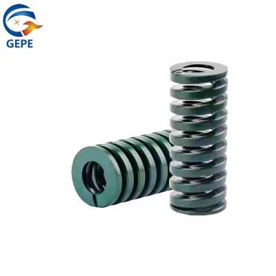 China Standard Size Mold Spring   Green Die Springs Customized 65mn Material for sale