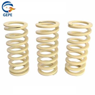 China Ivory Tint JSWR Rectangular Compression Spring 55CrSi High Strength for sale