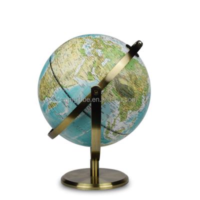 China 20cm Retro Political 8 Inch World Globe Modern World Globe Earth Globe Classic Decorative Educational Home Decor Accessories for sale