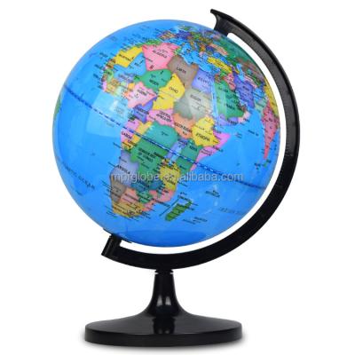 China Education Classic Blue Ocean Political World Globe for sale