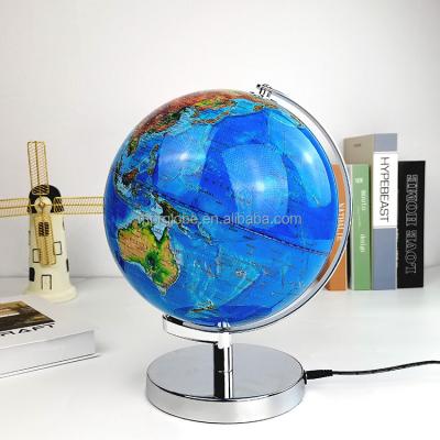 China Physical + Constellation Pysical World Globe Earth Globe Light for sale