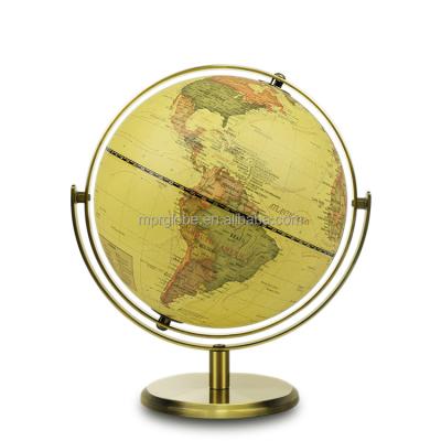 China 20cm Political Decorative Desk Globe 8inch Illuminated Antique World Globe for sale