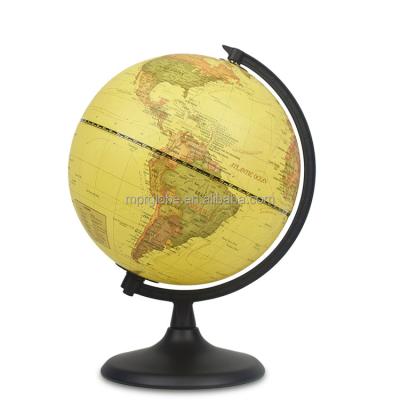 China Political Teaching Resource Up-to-date World Globe Antique Old World Map Globe for sale