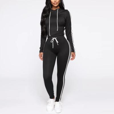 China Breathable Tennis Courts Style 2 Pieces Ladies Turkish Tracksuit Jogger Set for sale