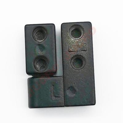 China 180degree 25.5mm mini small cheap hinges black hinge industrial hinge manufacturer for sale