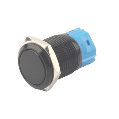 China Small Self-Latching Circuit Control 12mm Push Button Switch Without LED Light, Push Button On Off Switch for sale