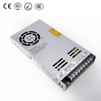 China Single Output AC to DC LEYU LRS-350-12 110V/220V Switching Power Supply Input 350W 12V 29A 2 Years 50/60hz 0.76kg NC; ZHE 85% CE 215*115*30mm (L*W*H) for sale