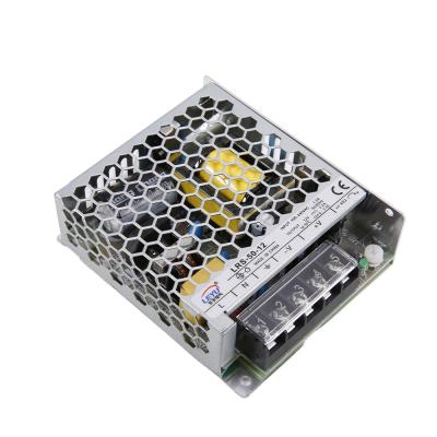 China LRS-50-12 50W 4.2A 12V Miniature LED Light Size AC-DC Single Output Changing Power Supply for sale