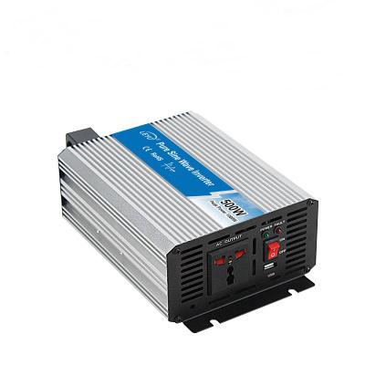 China 500 Watt DC to AC Inverter Off Grid Type 24V Input Output 220v Pure Sine Wave Solar Power Inverter 295*160*80mm for sale